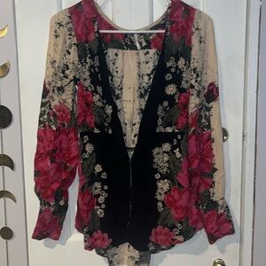 Bishop sleeve blouse tunic